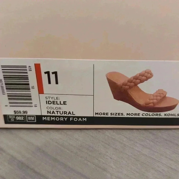 LC Lauren Conrad Idelle 2 women's wedge sandal - Picture 5 of 8